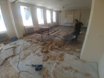 OA Svitavy - rekonstrukce podlahy