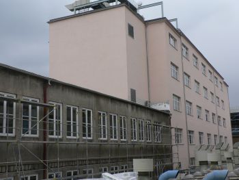 Rekonstrukce technické laboratoře, ECOchem - Na Harfě 9, Praha 9-zateplovací systém